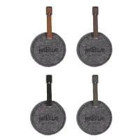 Juniper Felt Round Luggage Tag