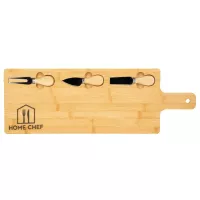 Long Charcuterie Board w/ Utensils