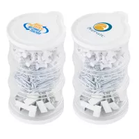 Tower of Clips and Push Pins