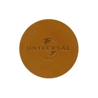 2 1/2" Leather Circle Patch