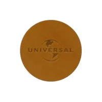 2 1/2" Leather Circle Patch