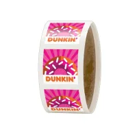 1" x 1" Square Roll Labels