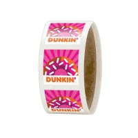 1" x 1" Square Roll Labels