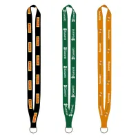 IMPORT 3/4" Dye Sublimated Lanyard