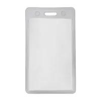2" x 3 1/2" Blank Small Vertical Vinyl Pouch