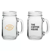 16 oz Mason Jars with Handles