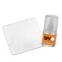 1 oz Glass/Lens Cleaner + 4" White Lens Cloth