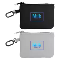 Benton Rectangle Recycled PU Zip Pouch