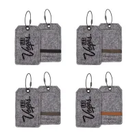 Poplar Felt Luggage Tag