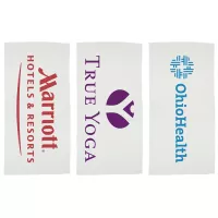 Basic Weight White Beach Towel