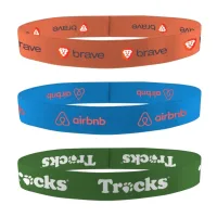 3/4" Dye Sublimated Stretchy Elastic Headband