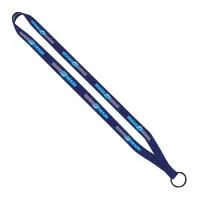 1/2" Polyester Dye Sublimated Lanyard
