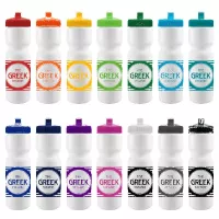 Cyclo-Cross 28oz Bike Bottle - White w/Push-Pull Lid