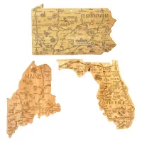 U.S. Destination Bamboo Cutting and Serving Boards