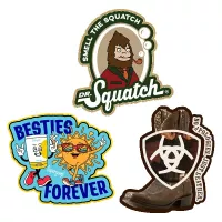 Tag Buddy 5" x 5" Die-Cut All-Purpose Sticker