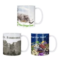 11oz Full Color Head-to-Toe Glossy Custom Photo Mug