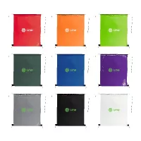 Polaris Recycled Non-Woven Drawstring Bag