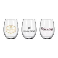 Wine O'Clock 9oz ARC Stemless Wine Glass