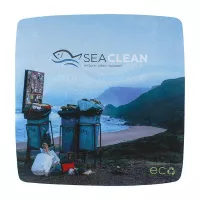USA Made Eco rPET Microfiber Cloth - 8" X 8"