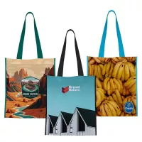 Import Square Off Laminated Non-Woven Tote