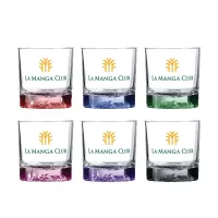 Denver 11.5 oz ARC Whiskey Rocks Glass with Color Bottom