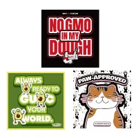 Tag Buddy 5" x 5" Square All-Purpose Sticker