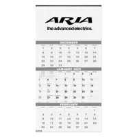 Three Months at a Glance Calendars