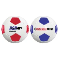 Mini Synthetic Leather Colored Size 1 Soccer Ball