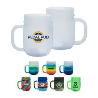 25 Oz. Silicone Handled Barrel Cup