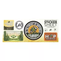 Select Your Sticker Sheet | Small | 3 3/4" x 9" | White Vinyl