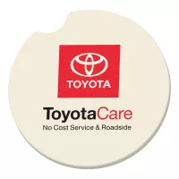 Absorbent Stone Car Coaster | Round | 2 1/2" dia.