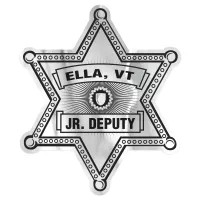 Badge Sticker on Roll | Sheriff | 2 9/16" x 3 1/16" | Foil Papers