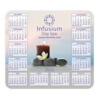 Ultra Thin Surface Calendar Mouse Pad | 7 1/2" x 8 1/2" | U-Shape Calendar