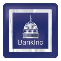 Domed Decal | Square | 1" x 1" | Chrome Poly
