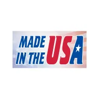 Rectangle Sticker | Square Corner | 1" x 2" | Clear Poly | Permanent Adh Back | Digital