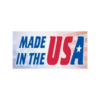 Rectangle Sticker | Square Corner | 1" x 2" | Clear Poly | Ultra Removable Adh Face | Digital