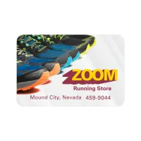 Rectangle Sticker | Round Corners | 1 3/4" x 2 5/8"| Clear Poly | Ultra Removable Adh Face | Digital