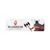 Rectangle Sticker | Round Corners | 1 7/8" x 5 7/8"| Clear Poly | Ultra Removable Adh Face | Digital