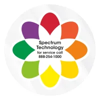 Circle Sticker | 2" dia. | Clear Poly | Ultra Removable Adh Back | Digital