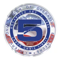 Circle Sticker | 5" dia. | Chrome Poly | Permanent Adh Back | Digital