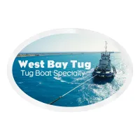 Oval Sticker | 2" x 3"| Clear Poly | Permanent Adh Back | Digital