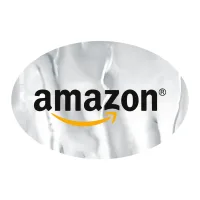 Oval Sticker | 2" x 3"| Chrome Poly | Permanent Adh Back | Screen
