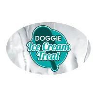 Oval Sticker | 2 1/2" x 4"| Chrome Poly | Permanent Adh Back | Screen