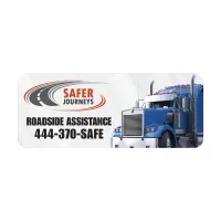 Rectangle Sticker | Round Corners | 1" x 2 1/2"| Clear Poly | Ultra Removable Adh Back | Digital