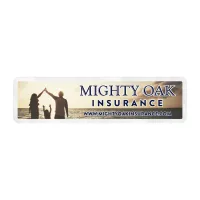 Rectangle Sticker | Round Corners | 1" x 3 3/4"| Clear Poly | Ultra Removable Adh Back | Digital