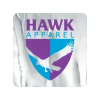 Square Sticker | Round Corners | 1 1/2" x 1 1/2" | Chrome Poly | Permanent Adh Back | Screen