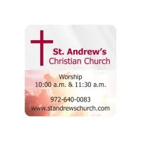 Square Sticker | Round Corners | 2" x 2" | Clear Poly | Ultra Removable Adh Face | Digital