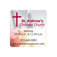 Square Sticker | Round Corners | 2" x 2" | Chrome Poly | Permanent Adh Back | Digital