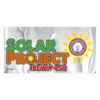 Rectangle Sticker | Square Corner | 3" x 6" | Chrome Poly | Permanent Adh Back | Digital