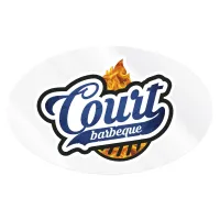 Oval Sticker | 5" x 8" | Clear Poly | Permanent Adh Face | Digital